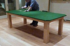 8ft pool table with cloth fitting