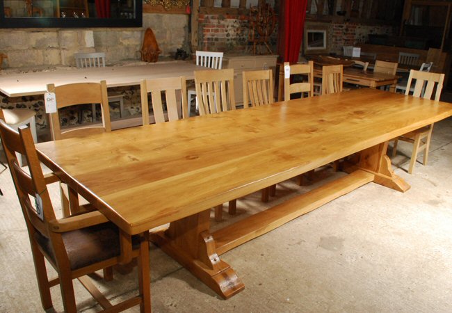 boardroom table with mixed chairs