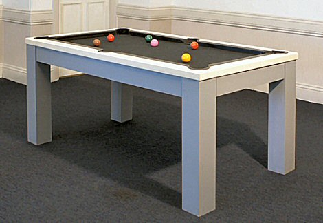 5ft pool table with chunky legs