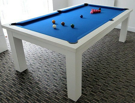 white Manus pool table