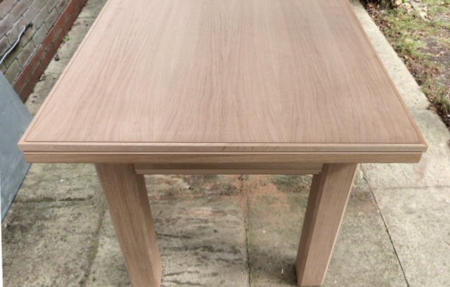 end image of 5ft pool dining table